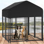 Extra Large Welded Wire Dog Kennel Outdoor Heavy Duty Crate Cage V178-66730