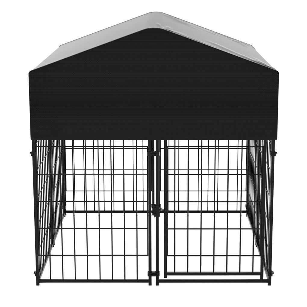 Extra Large Welded Wire Dog Kennel Outdoor Heavy Duty Crate Cage V178-66730