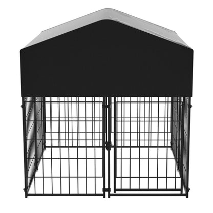 Extra Large Welded Wire Dog Kennel Outdoor Heavy Duty Crate Cage V178-66730