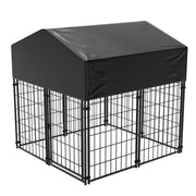 Extra Large Welded Wire Dog Kennel Outdoor Heavy Duty Crate Cage V178-66730