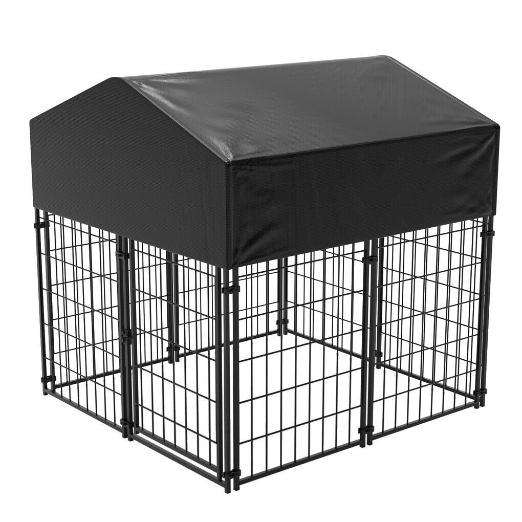 Extra Large Welded Wire Dog Kennel Outdoor Heavy Duty Crate Cage V178-66730