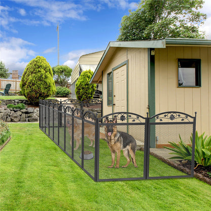 HeavyDuty Metal Dog Playpen w/ Waterproof Border V178-66735