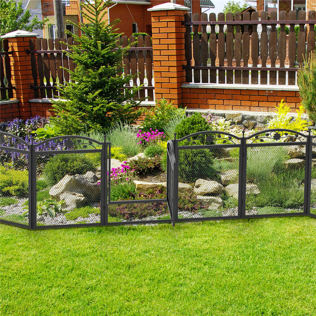 HeavyDuty Metal Dog Playpen w/ Waterproof Border V178-66735