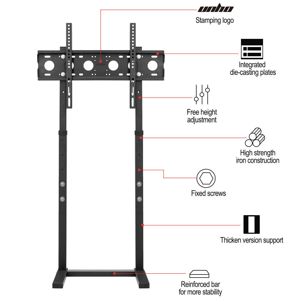 TV Stand Base Mount Bracket Swivel for 32-65 LED LCD Screen V178-66741