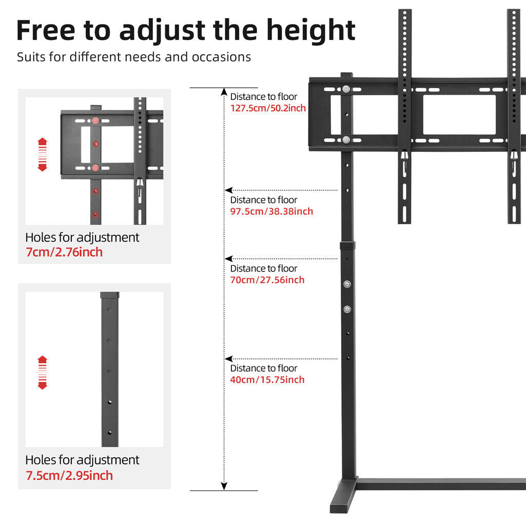 TV Stand Base Mount Bracket Swivel for 32-100 LED LCD V178-66742