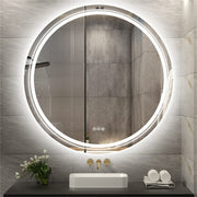 60cm LED Bathroom Mirror Anti-fog Circle Backlit HD V178-66748