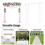 Stereoscopic Metal Garden Arch Arbor Wedding Pergola Trellis V178-66753