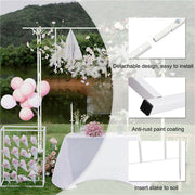 Stereoscopic Metal Garden Arch Arbor Wedding Pergola Trellis V178-66753