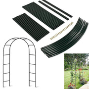 Metal Garden Arch Trellis Iron Plant Support Outdoor Climbing V178-66754