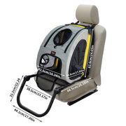 Dog Stroller Car Mounted Outdoor Pet Cart V178-66761