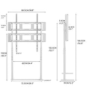 Universal TV Stand Base for 32-100 Adjustable Floor Mount V178-66766
