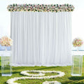 3x6m White Stage Curtain Backdrop V178-66768