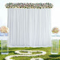 3x6m White Stage Curtain Backdrop V178-66768