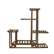 5-Tier Wooden Plant Stand Flower Display Shelf Indoor Outdoor Garden V178-66769