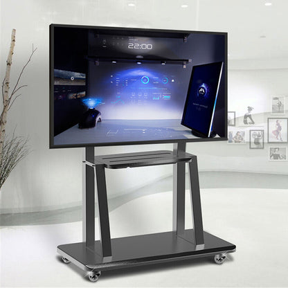 32-100 Heavy Duty TV Wall Mount with Shelf & Wheels V178-66773