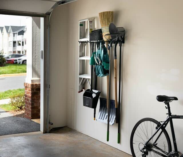 Wall Mounted Tool Rack Heavy Duty Garage Organizer V178-66774