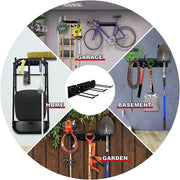Wall Mounted Tool Rack Heavy Duty Garage Organizer V178-66774
