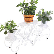 Set of 2 Plant Stand Wedding Garden Flower Shelf Rack V178-66778