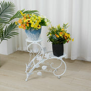 Set of 2 Plant Stand Wedding Garden Flower Shelf Rack V178-66778