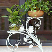 Set of 2 Plant Stand Wedding Garden Flower Shelf Rack V178-66778