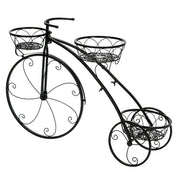 3-Tier Iron Bicycle Plant Stand Rack Tricycle Planter V178-66787