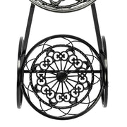 3-Tier Iron Bicycle Plant Stand Rack Tricycle Planter V178-66787