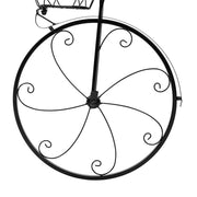 3-Tier Iron Bicycle Plant Stand Rack Tricycle Planter V178-66787