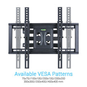 Articulating TV Wall Mount Bracket 32-56 Corner Rack Holder V178-66788