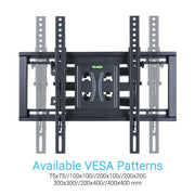 Articulating TV Wall Mount Bracket 32-56 Corner Rack Holder V178-66788