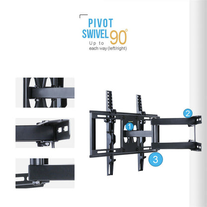 Articulating TV Wall Mount Bracket 32-56 Corner Rack Holder V178-66788