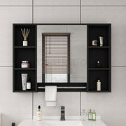 Bathroom Mirrored Cabinet Wall Storage Organizer V178-66790