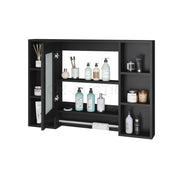 Bathroom Mirrored Cabinet Wall Storage Organizer V178-66790