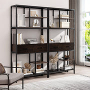 Rustic Accent Bookshelf 90CM Wide Plant Display Rack V178-66793