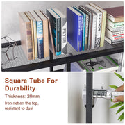 Rustic Accent Bookshelf 90CM Wide Plant Display Rack V178-66793