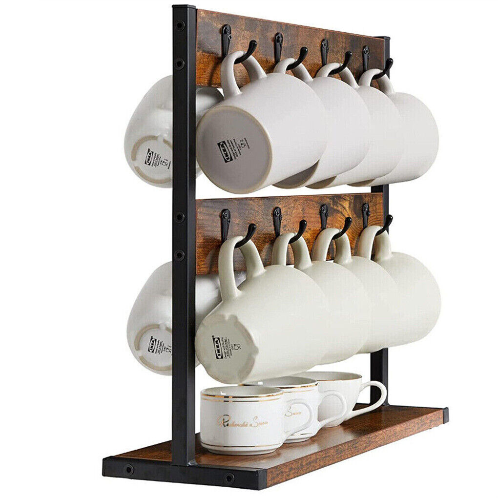 Coffee Mug Holder Stand 43.5cm High, 42cm Wide Kitchen Organizer V178-66796