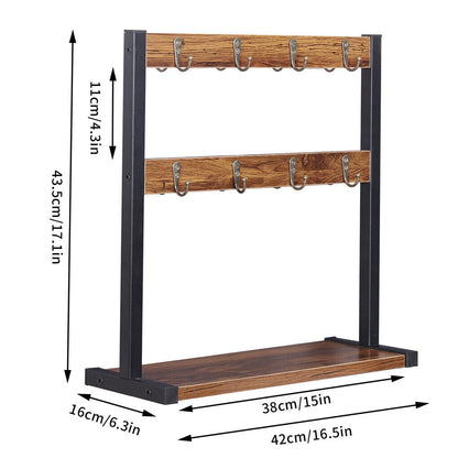 Coffee Mug Holder Stand 43.5cm High, 42cm Wide Kitchen Organizer V178-66796
