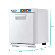 5L Mini UV Towel Warmer Steriliser Cabinet White V178-66801