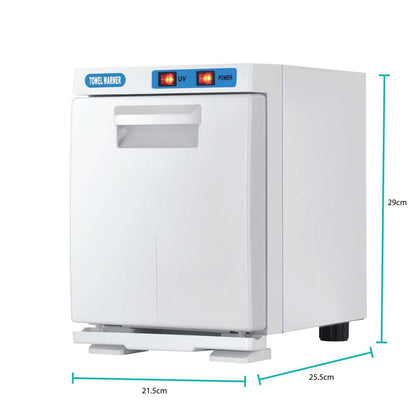 5L Mini UV Towel Warmer Steriliser Cabinet White V178-66801