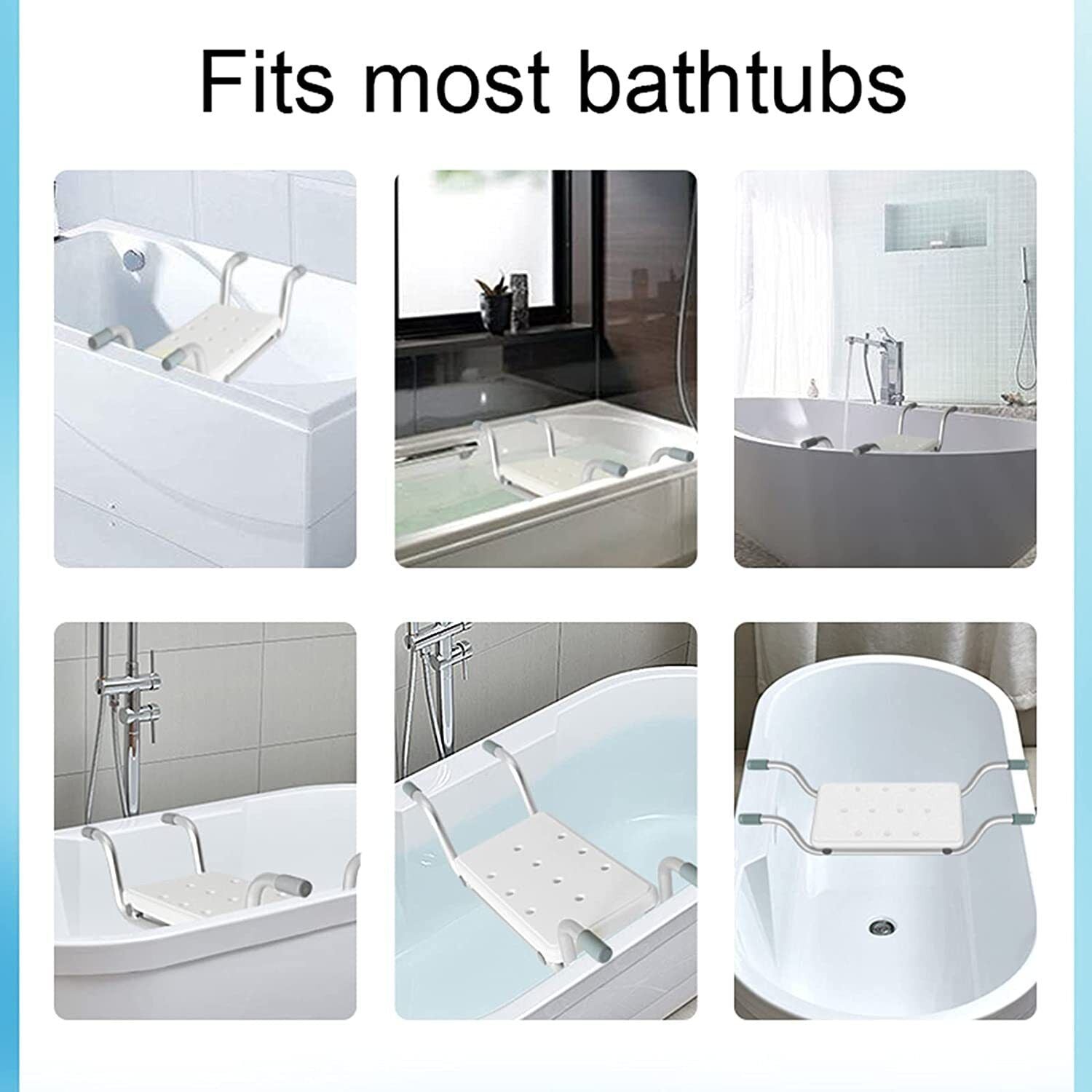 Adjustable Aluminium Bath Seat Bench V178-66806