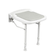 Wall-Mount Foldable Shower Chair, Adjustable, Non-Slip Feet V178-66807