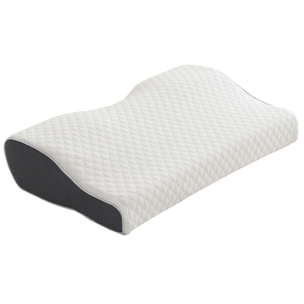 Cervical Memory Foam Pillow Butterfly Shape Standard Anti Snore V178-66808