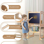 Wooden Toddler Step Stool Learning Tower Kitchen Safety V178-66811