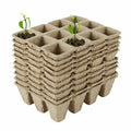 10pcs Biodegradable Seedling Trays 12-Hole Garden Starter V178-66812
