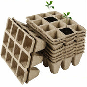 10pcs Biodegradable Seedling Trays 12-Hole Garden Starter V178-66812