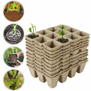 10pcs Biodegradable Seedling Trays 12-Hole Garden Starter V178-66812