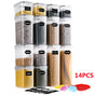 28-Piece Airtight Kitchen Pantry Storage Containers with Lids V178-66813