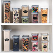 28-Piece Airtight Pantry Storage Containers with Lids for Kitchen Dry Food V178-66814