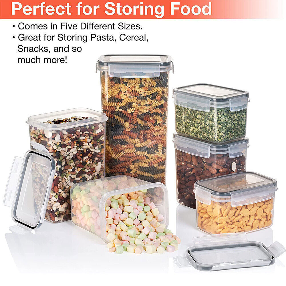 28-Piece Airtight Pantry Storage Containers with Lids for Kitchen Dry Food V178-66814