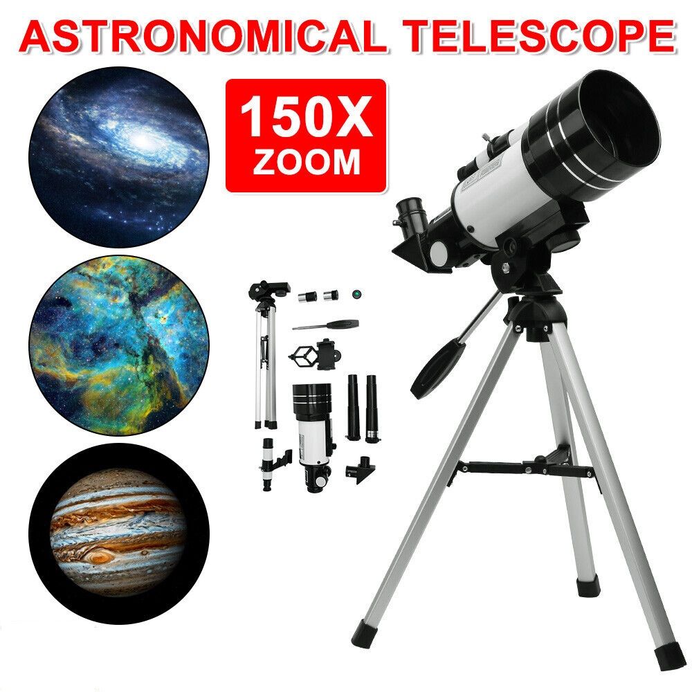 150x Zoom HD Digital Telescope 70mm Aperture Unmounted V178-66818
