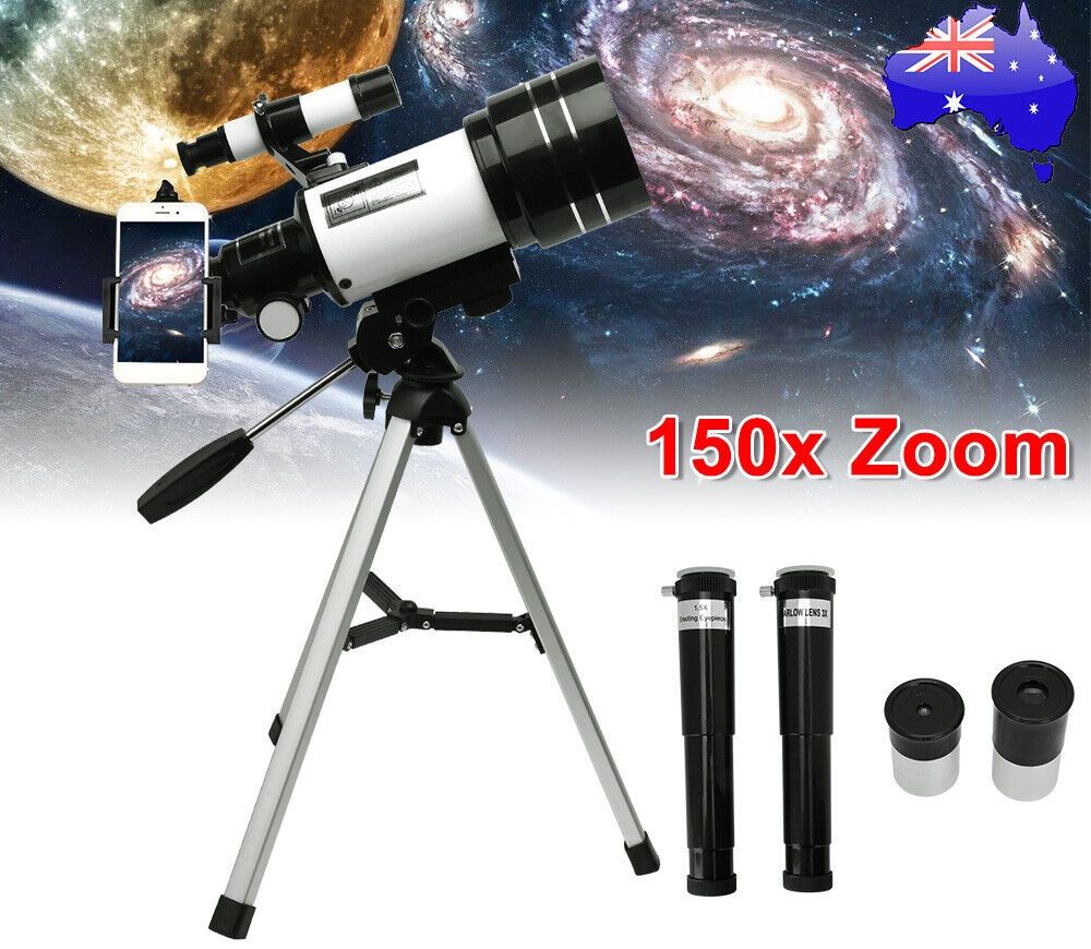 150x Zoom HD Digital Telescope 70mm Aperture Unmounted V178-66818